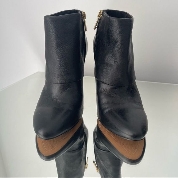 Jessica Simpson Shoes - Leather Jessica Simpson Booties